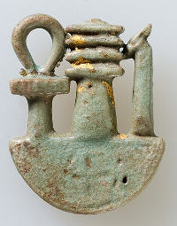 Ankh, Djed and Was, Late Period or Ptolemaic Period
