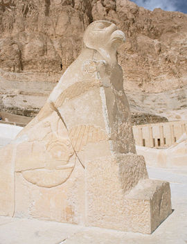 Horus at Deir el Bahri