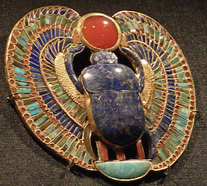 Winged Scarab, Tutankhamun, NK 