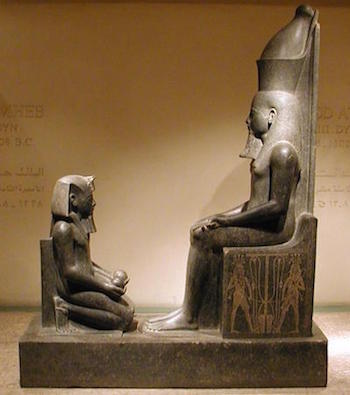 Horemheb and Atum