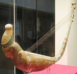 New Kingdom harp