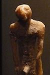 Wax ushabti, 11th dynasty (copyright Khruner)
