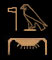 Golden Horus: bik nebu netjer - The golden falcon is divine