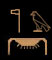 Golden Horus: bik nebw netjer - The golden falcon is divine