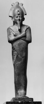 Osiris wearing the Atef crown, Walters Art Museum