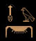 Golden Horus: nefer bik nebw - The golden falcon is perfect