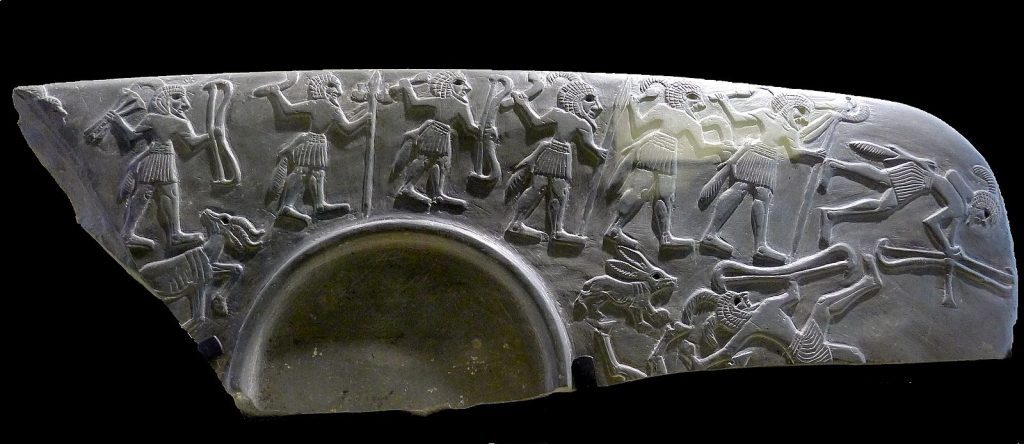Hunter Palette, Louvre Museum, CC BY 3.0 via Wikimedia Commons