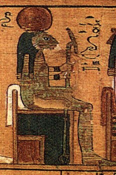 Tefnut, Ani Papirüsü
