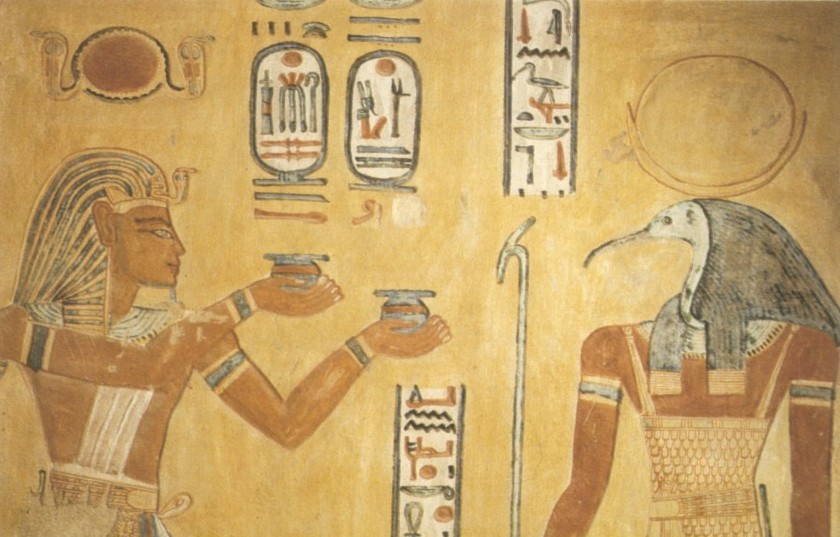 Ramses III, QV44 ile Thoth